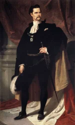 Porträt von Ludwig II. von Bayern (Ludwig Otto Friedrich Wilhelm von Wittelsbach)