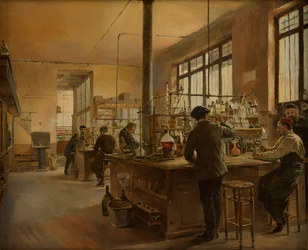 Städtisches Chemielabor, Polizeipräfektur Paris, 1887