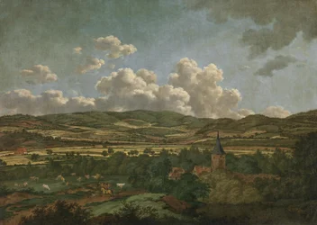 Blick nach Goldbach und Hösbach (Aschaffenburger Zyklus)