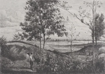 Landschaft nach Corot, 1873-90
