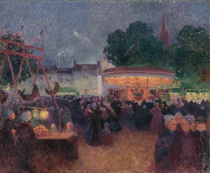 Nachtmarkt in Saint-Pol-de-Léon