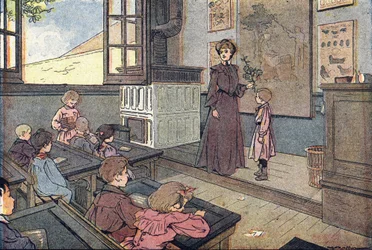 Im Unterricht, in Imagier de l