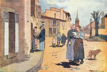 Der Briefträger, in Imagier de l