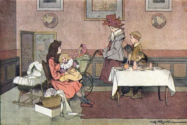 Der Besuch der Puppe, in Imagier de l