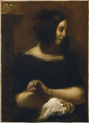 Porträt von George Sand, nach 1838