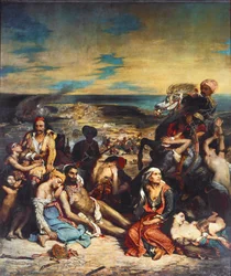 Szenen aus dem Massaker von Chios