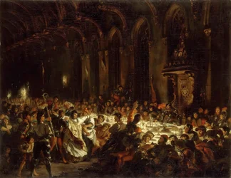 Die Ermordung des Bischofs von Lüttich