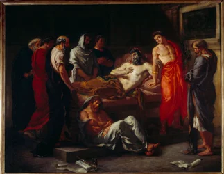 Der Tod von Marc Aurel (121-180)