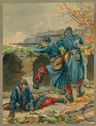Morgen der Schlacht von Vailly, Tod von Korporal Marge