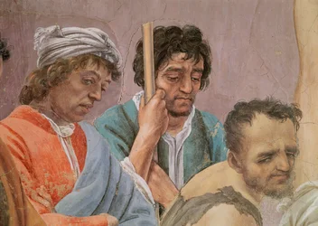 Der Streit mit Simon Magus und die Kreuzigung des Hl. Petrus, ca. 1480
