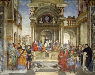 Triumph des heiligen Thomas von Aquin über die Häretiker