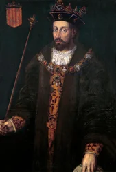 Porträt von Alfons III. von Katalonien, IV. von Aragon, genannt der Gutmütige (1299 - 1336), König von Aragon und Sardinien (1327-1336)
