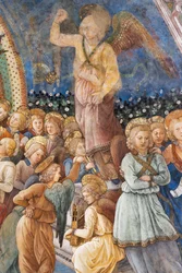 Engel, Detail aus der Krönung Mariens