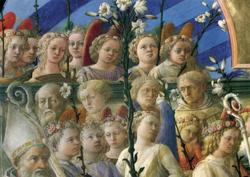 Maringhi-Krönung (circa 1406-1469), 200x287 cm, Detail