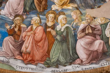 Heilige, Detail aus der Krönung Mariens