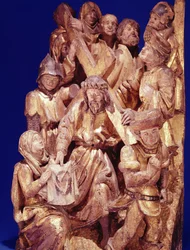 Christus trägt das Kreuz mit der heiligen Veronika
