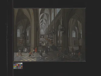 Innenansicht der Kathedrale von Antwerpen