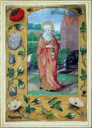 Maria Magdalena, aus einem Stundenbuch, ca. 1500