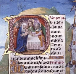 Illuminierte Initiale 