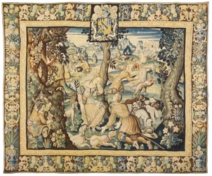 Mythologischer Wandteppich, 1600-50
