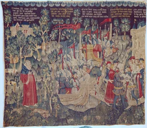 Die Geschichte von Jourdain de Blaye, Arras Werkstatt