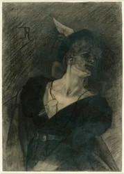 Die Dame mit dem Lorgnon, ca. 1870