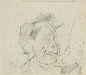Skizze von Ferdinand Marinus