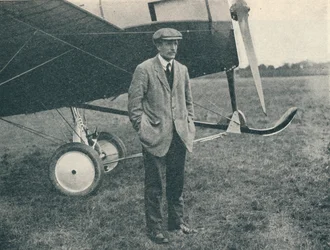 London-Brighton-Rennen: Harold Barnwell, der Pilot der Martinsyde, 1913, 1934