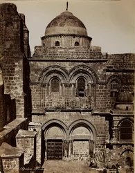 Album Palästina 1887: Die Basilika des Heiligen Grabes in Jerusalem