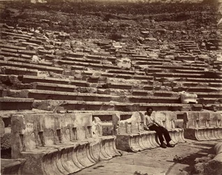 Innenraum, Theater des Dionysos, Athen
