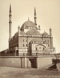 Die Moschee von Muhammad Ali, bekannt als die Alabastermoschee, in Kairo, Ägypten