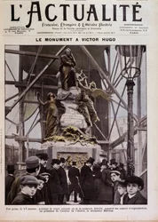 Einweihung des Denkmals für Victor Hugo von Barrias, Paris, 17. Januar