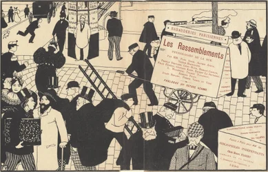 Buchumschlag für "Les Rassemblements"