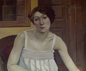 Frauenbildnis in Halbfigur