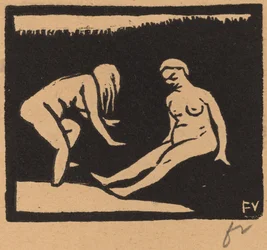 Verlassen des Wassers (La sortie du bain), 1893