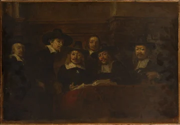 Die Syndics der Drapiers, Kopie nach Rembrandt, circa 1853