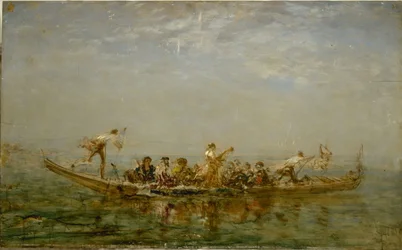 Die Caïque, zwischen 1880 und 1890