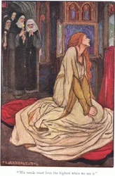 "Wir müssen das Höchste haben, wenn wir es sehen" (Guinevere)