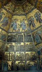 Mosaik an der Kuppeldecke des Baptisteriums von St. Johannes, Florenz