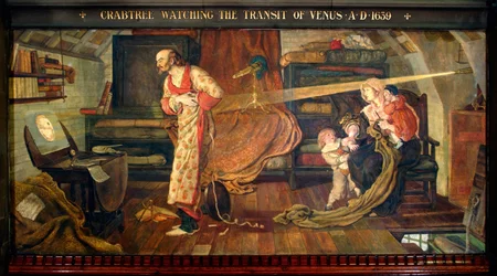 Crabtree beobachtet den Venustransit 1639 n. Chr.