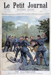Eine Schlägerei zwischen deutschen Soldaten und bayerischen Offizieren, Deutschland