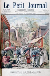 Tananarive Antananarivo, Hauptstadt von Madagaskar, 1895