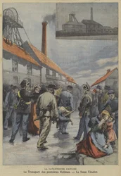 Das Grubenunglück von Aniche, Frankreich