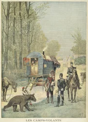 Volkszählung der Reisenden in Frankreich, aus 