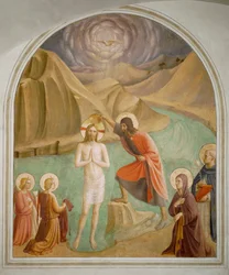 Cella 24: Christus wird getauft