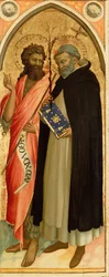 Johannes der Täufer und Dominikus