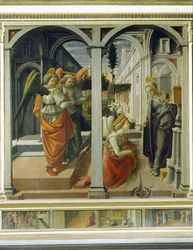 Verkündigung, um 1445