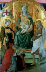 Madonna del Ceppo Madonna der Aktien, 1453