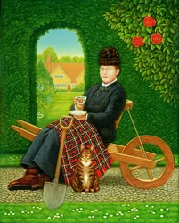Gertrude Jekyll (1843-1932) Die Königin der Pik, 1996
