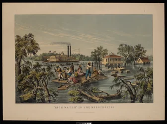 Hochwasser im Mississippi